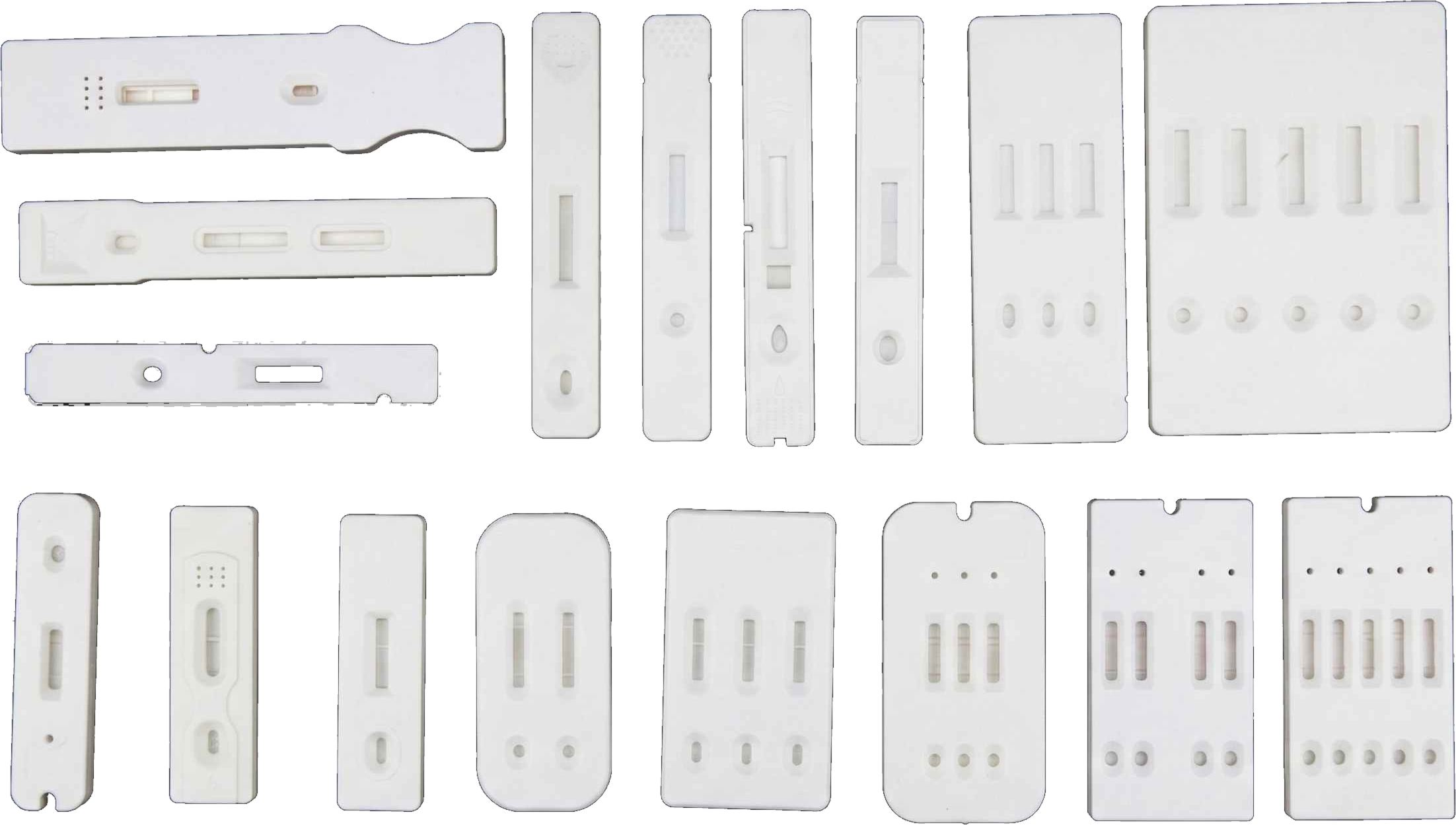 Rapid diagnostic cassette components